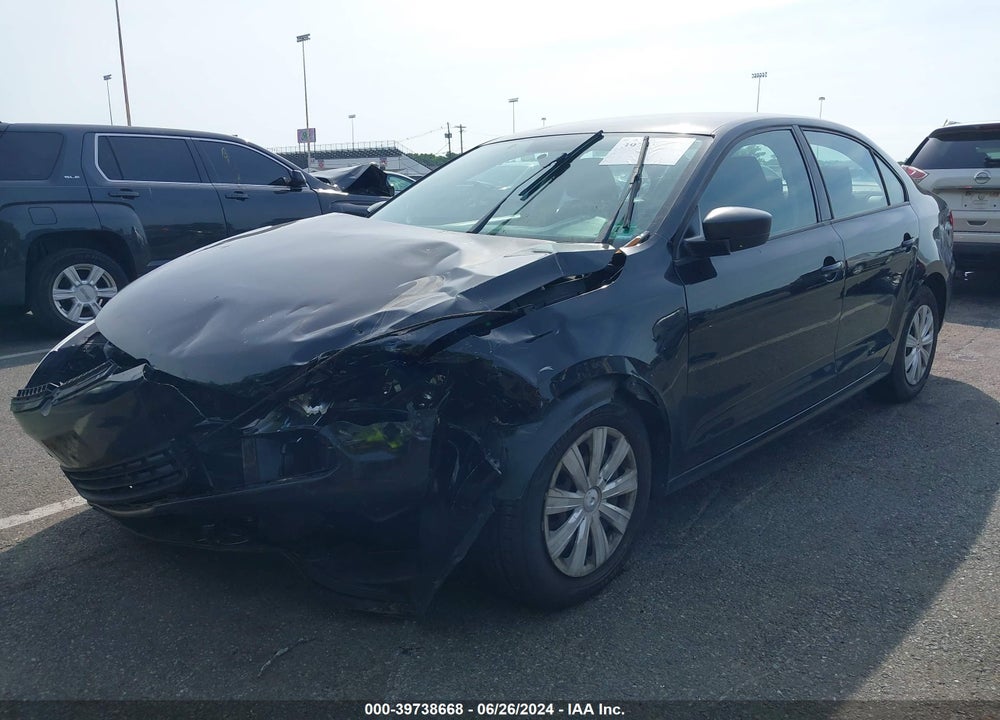 2012 VOLKSWAGEN JETTA 2.0L S VIN: 3VW2K7AJ4CM357201
