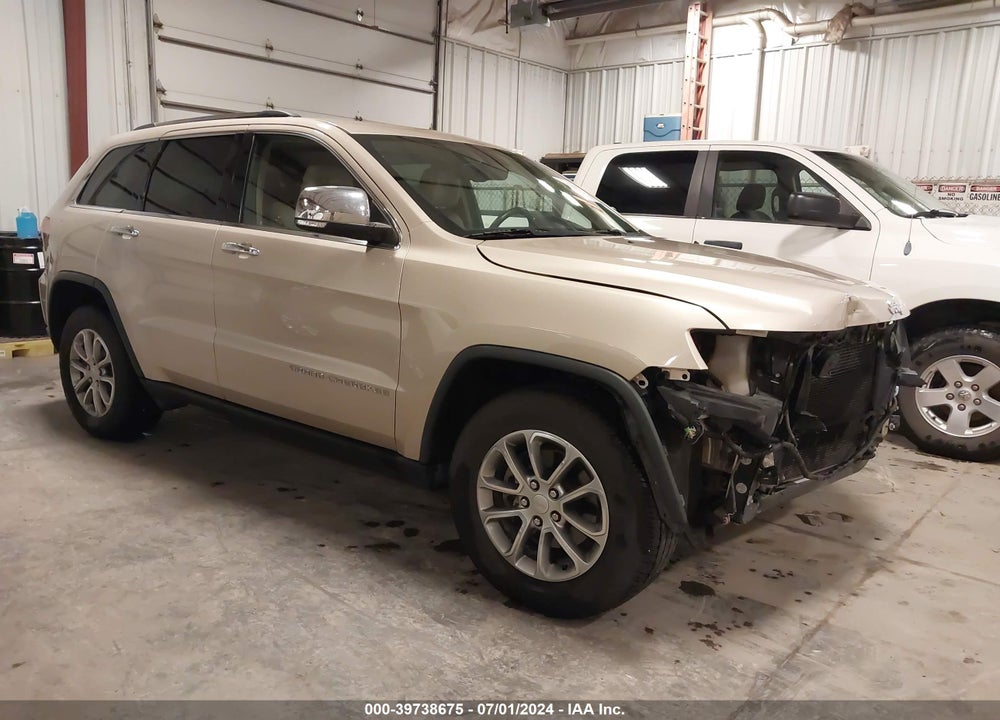 2014 CHEROKEE JEEP GRAND  LIMITED VIN: 1C4RJEBT9EC212846