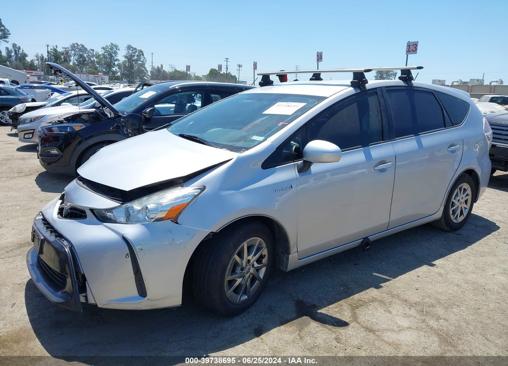 2015 TOYOTA PRIUS V TWO VIN: JTDZN3EU2FJ029914