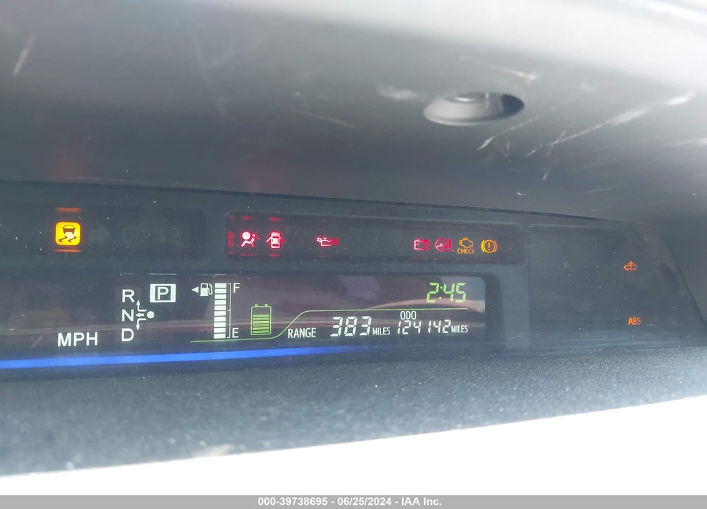 2015 TOYOTA PRIUS V TWO VIN: JTDZN3EU2FJ029914