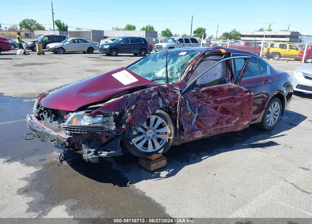 2011 HONDA ACCORD 2.4 EX VIN: 1HGCP2F76BA132171