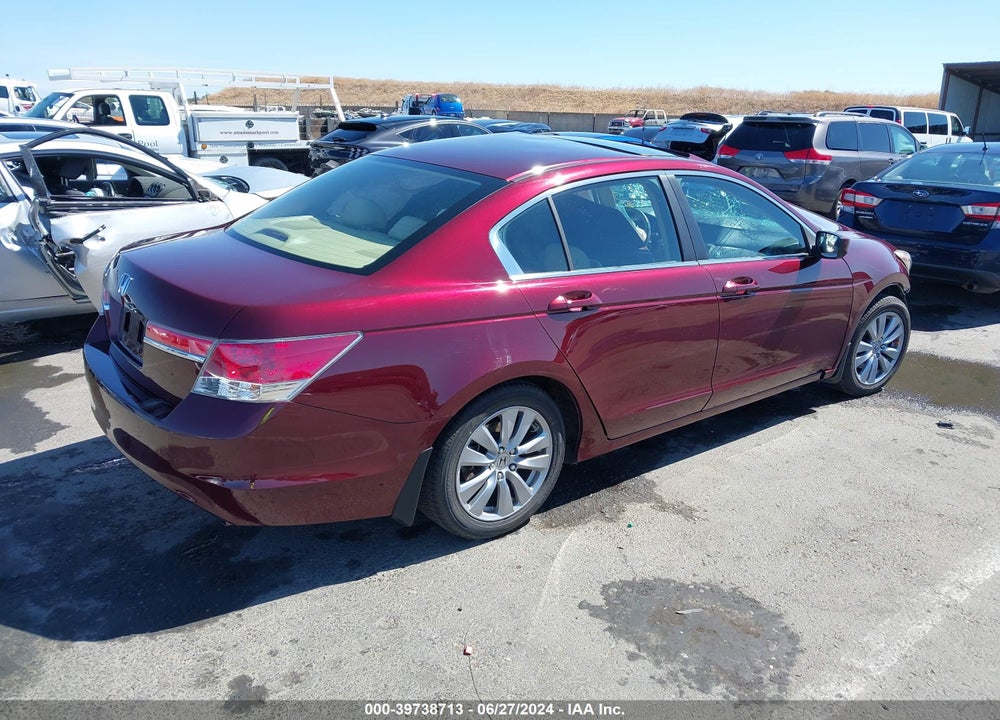 2011 HONDA ACCORD 2.4 EX VIN: 1HGCP2F76BA132171