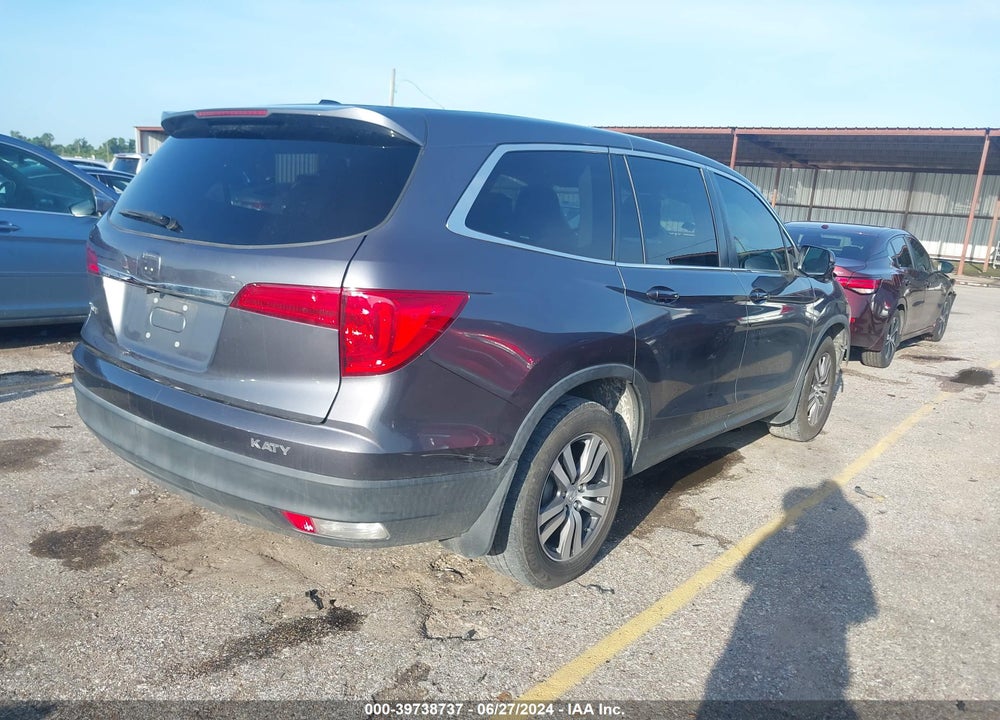2018 HONDA PILOT EX-L VIN: 5FNYF5H51JB004592