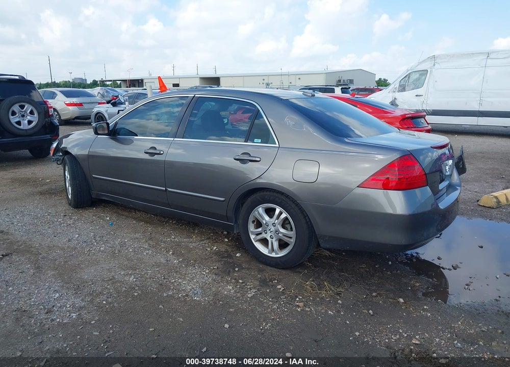 2007 HONDA ACCORD VIN: 1HGCM56837A143865