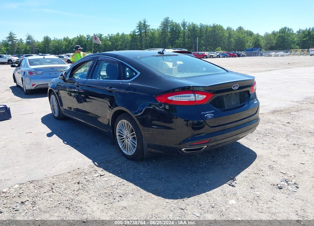 2016 FORD FUSION SE VIN: 3FA6P0T97GR373049