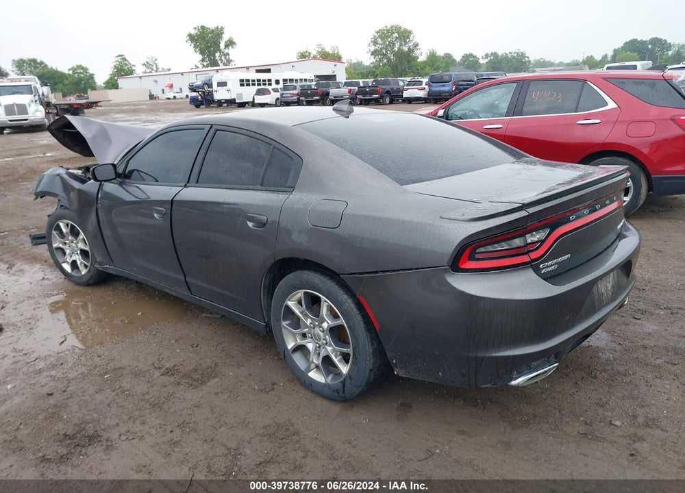 2015 DODGE CHARGER SXT VIN: 2C3CDXJG6FH908371