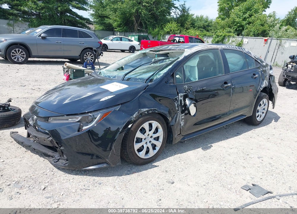2024 TOYOTA COROLLA LE VIN: JTDB4MEEXRJ015671