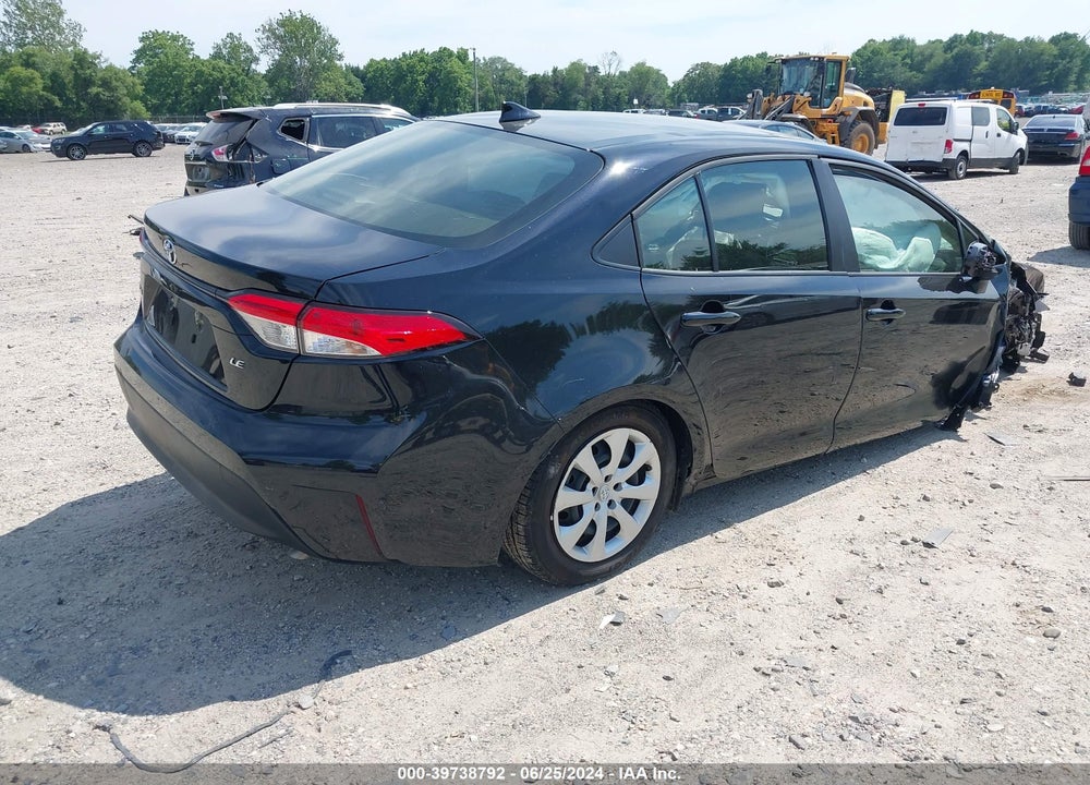 2024 TOYOTA COROLLA LE VIN: JTDB4MEEXRJ015671