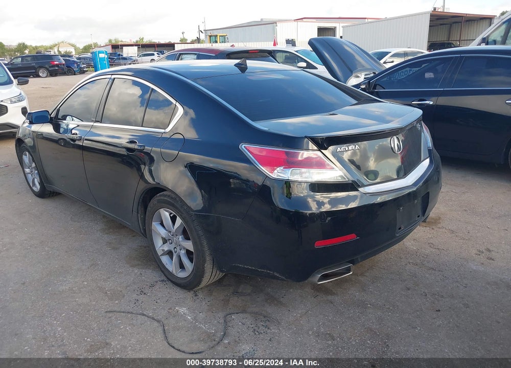 2012 ACURA TL 3.5 VIN: 19UUA8F56CA038008