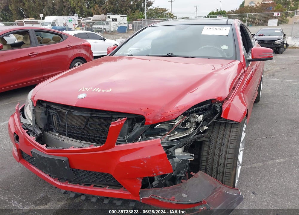 2013 MERCEDES-BENZ C 250 VIN: WDDGJ4HB3DG013644