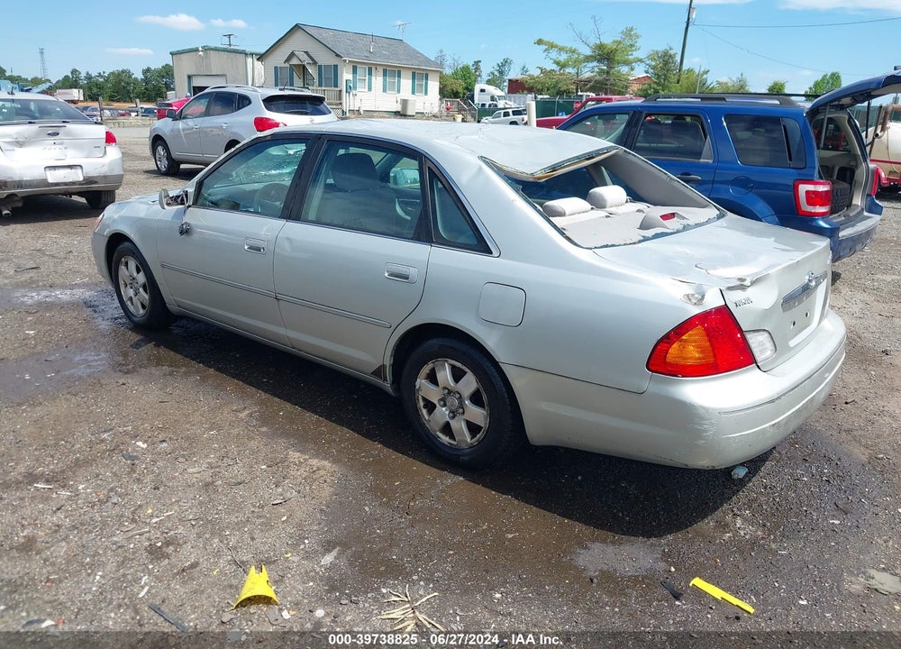 2000 TOYOTA AVALON XL VIN: 4T1BF28B9YU046516