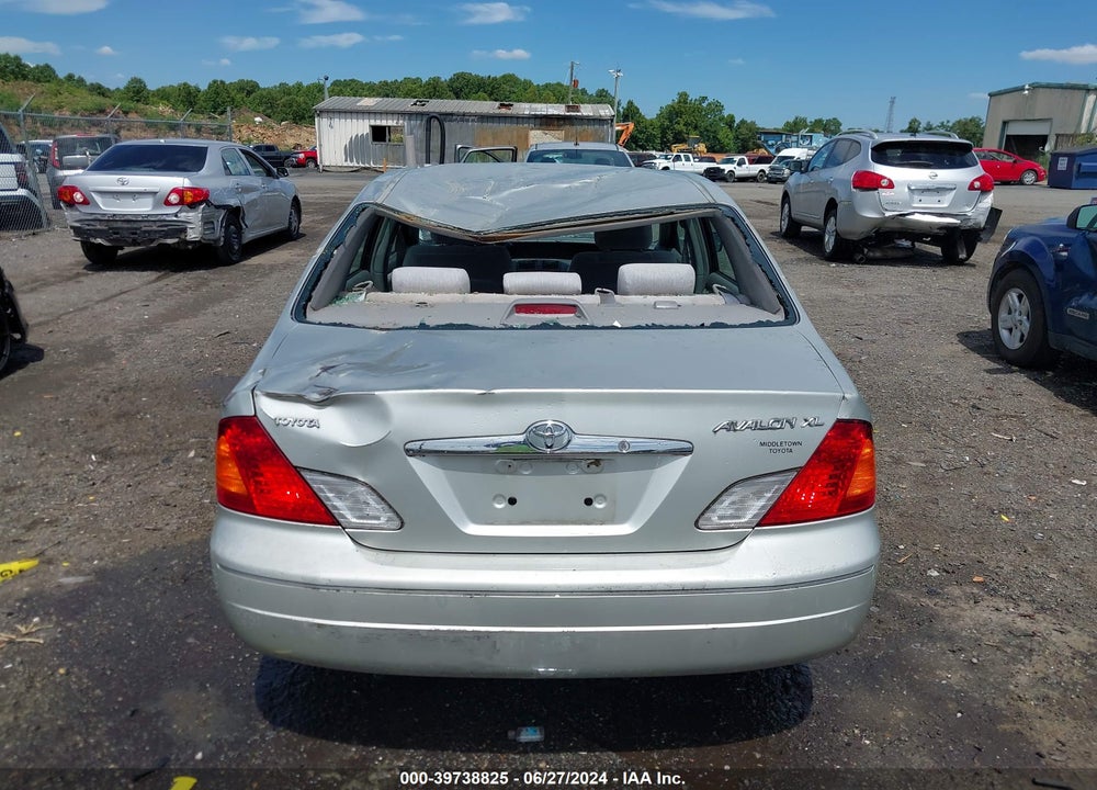 2000 TOYOTA AVALON XL VIN: 4T1BF28B9YU046516