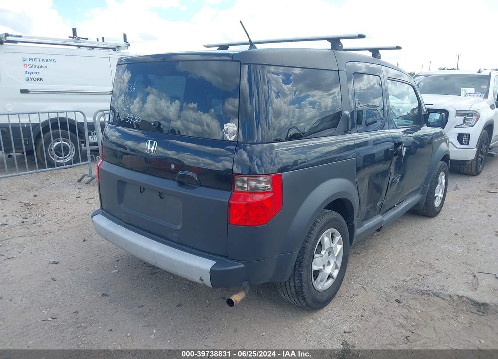 2008 HONDA ELEMENT LX VIN: 5J6YH18338L013930