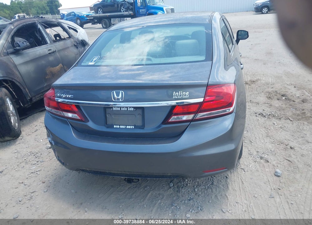 2013 HONDA CIVIC LX VIN: 19XFB2F52DE094575