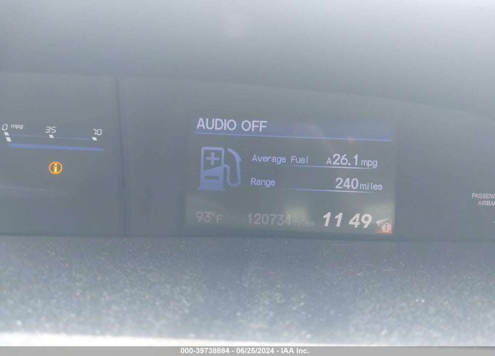 2013 HONDA CIVIC LX VIN: 19XFB2F52DE094575