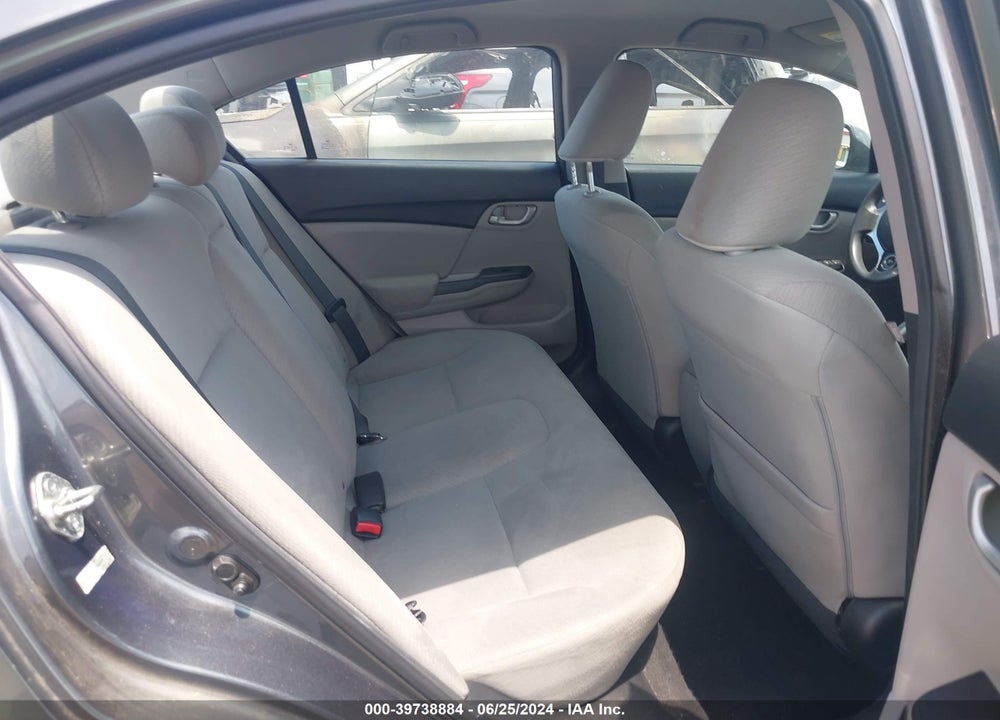 2013 HONDA CIVIC LX VIN: 19XFB2F52DE094575