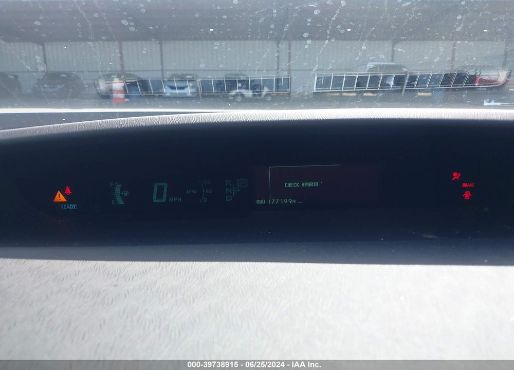 2011 TOYOTA PRIUS THREE VIN: JTDKN3DU4B0262390