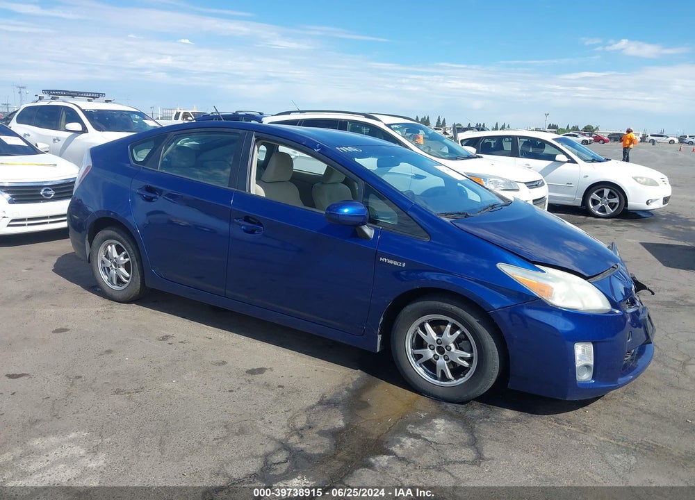2011 TOYOTA PRIUS THREE VIN: JTDKN3DU4B0262390
