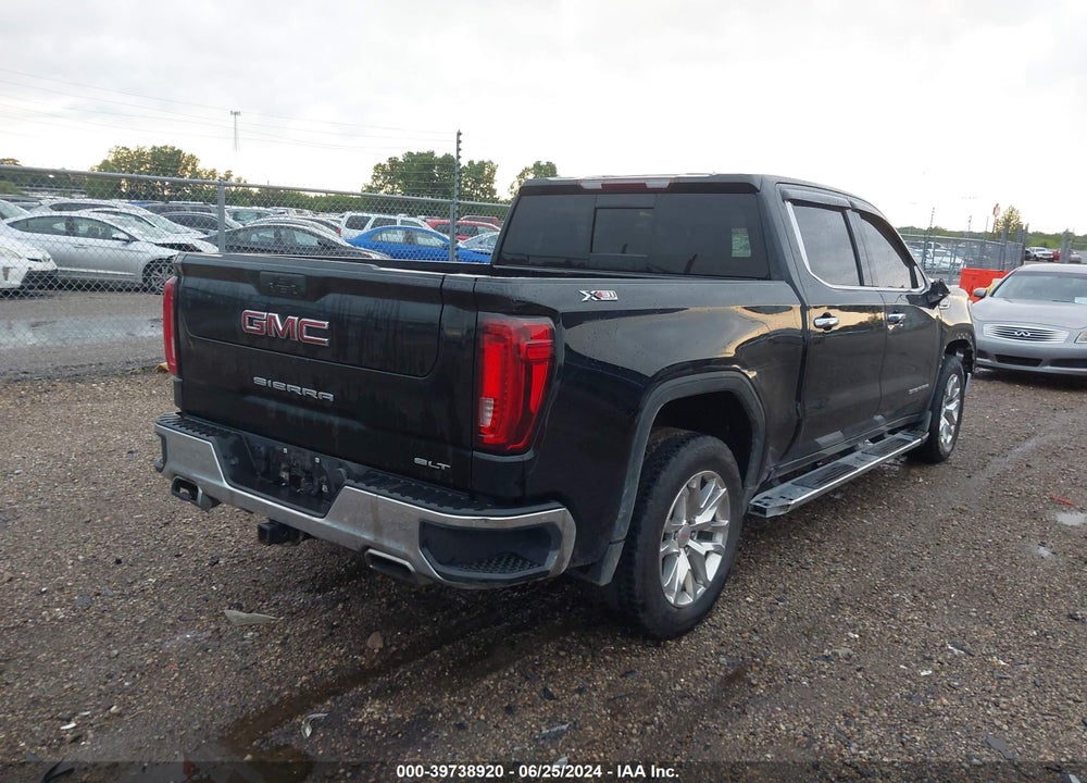 2019 GMC SIERRA 1500 SLT VIN: 3GTU9DED2KG166254