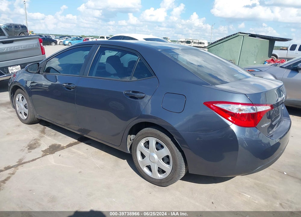 2015 TOYOTA COROLLA LE VIN: 5YFBURHE1FP346381