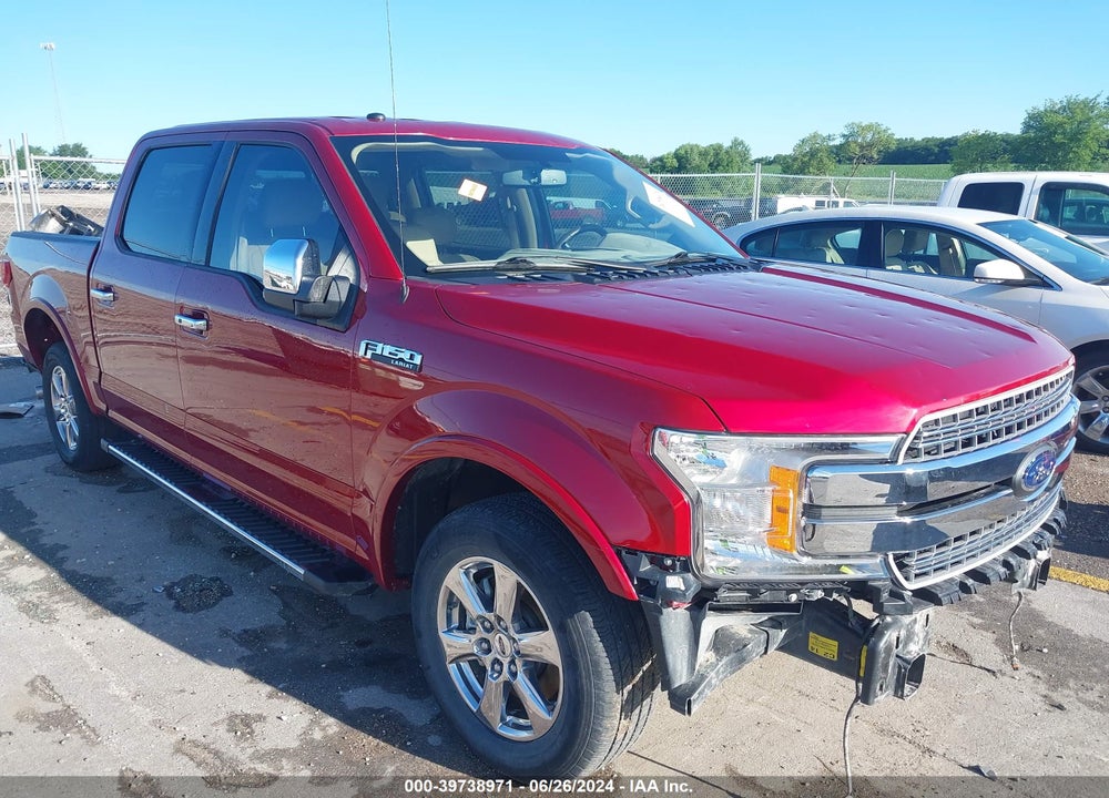 2018 FORD F-150 LARIAT VIN: 1FTEW1C55JKD53566