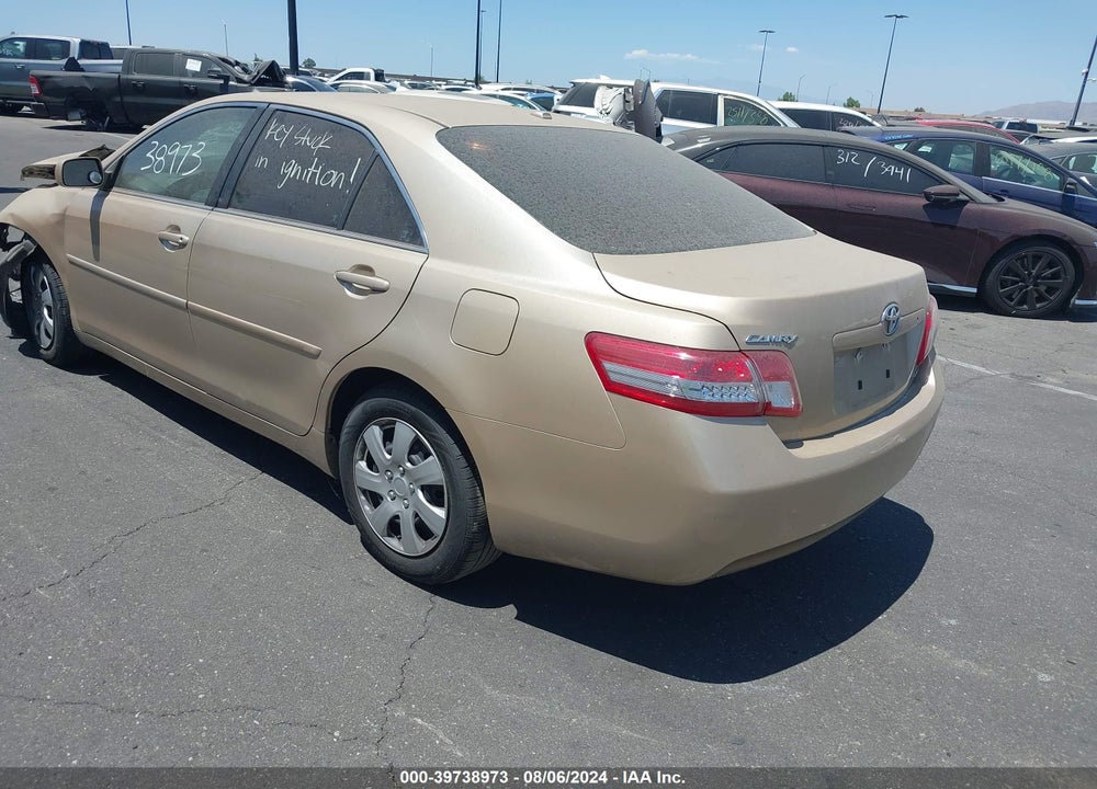 2010 TOYOTA CAMRY LE VIN: 4T1BF3EKXAU072011