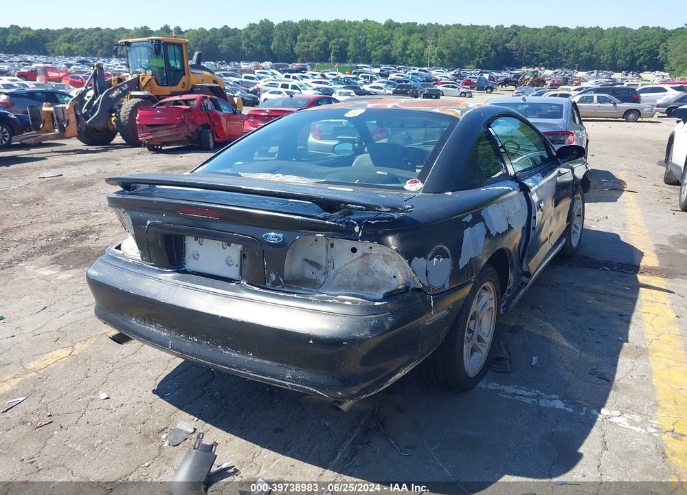 1996 FORD MUSTANG GT VIN: 1FALP42X7TF183284