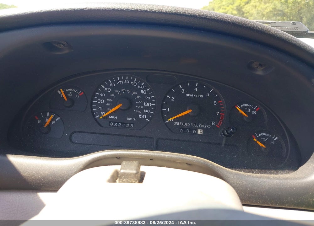 1996 FORD MUSTANG GT VIN: 1FALP42X7TF183284