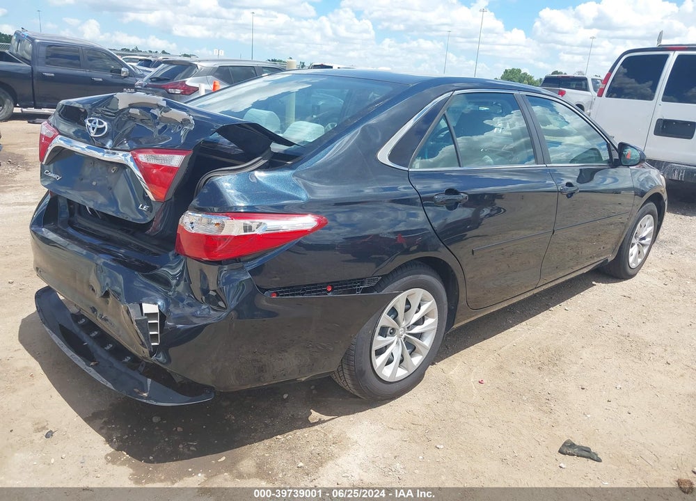 2016 TOYOTA CAMRY LE VIN: 4T4BF1FK5GR546674