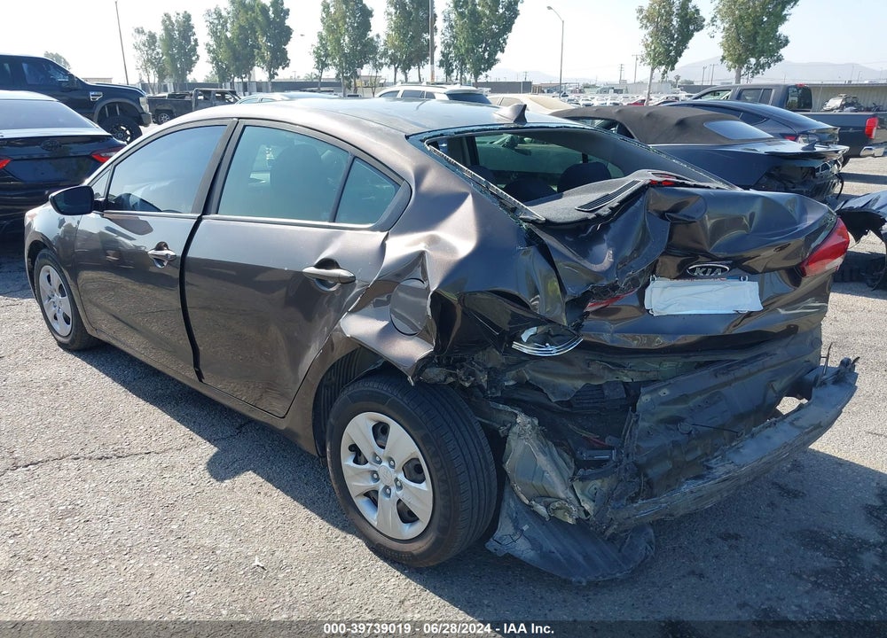 2017 KIA FORTE LX VIN: 3KPFK4A76HE127118