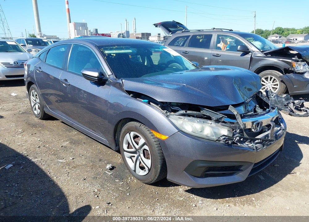 2016 HONDA CIVIC LX VIN: 19XFC2F5XGE054648