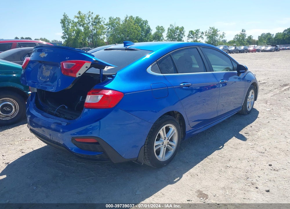 2017 CHEVROLET CRUZE LT AUTO VIN: 1G1BE5SM5H7223704