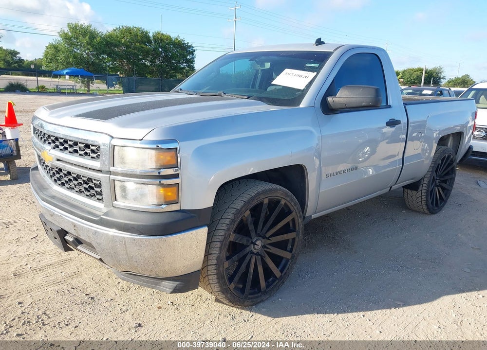 2014 CHEVROLET SILVERADO 1500 WORK TRUCK 2WT VIN: 1GCNCPEH2EZ338622