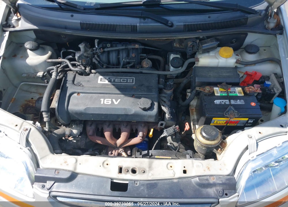 2005 CHEVROLET AVEO LS VIN: KL1TD52645B387901