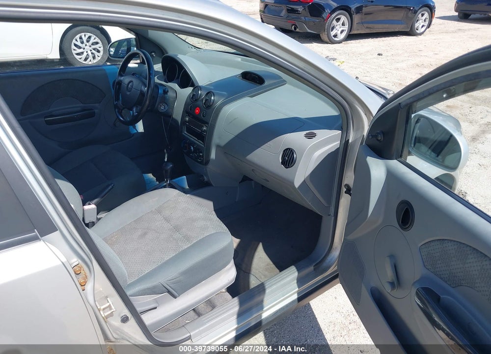2005 CHEVROLET AVEO LS VIN: KL1TD52645B387901