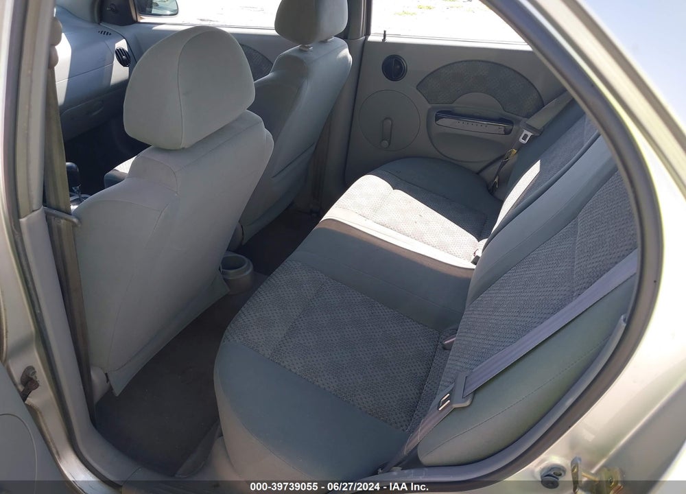 2005 CHEVROLET AVEO LS VIN: KL1TD52645B387901