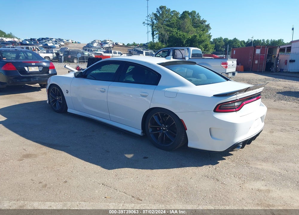 2019 DODGE CHARGER SCAT PACK RWD VIN: 2C3CDXGJ3KH660044