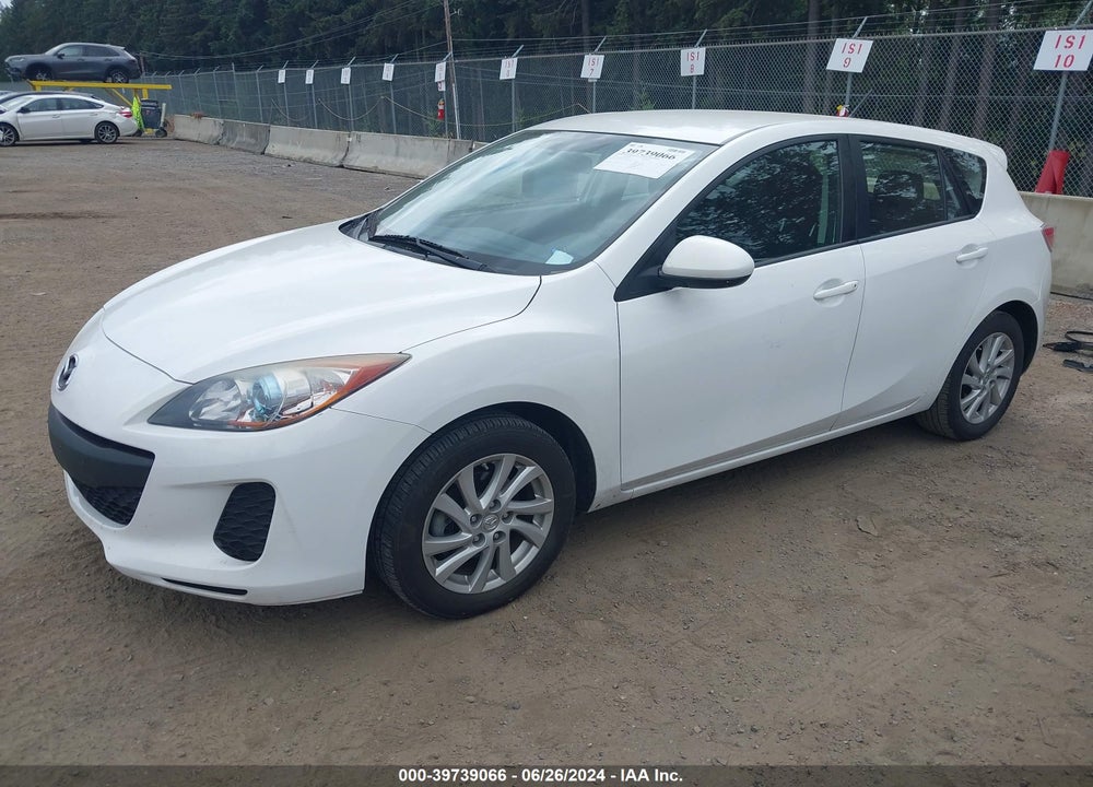 2012 MAZDA 3 I TOURING VIN: JM1BL1L89C1599812