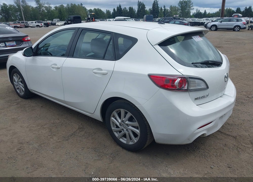 2012 MAZDA 3 I TOURING VIN: JM1BL1L89C1599812