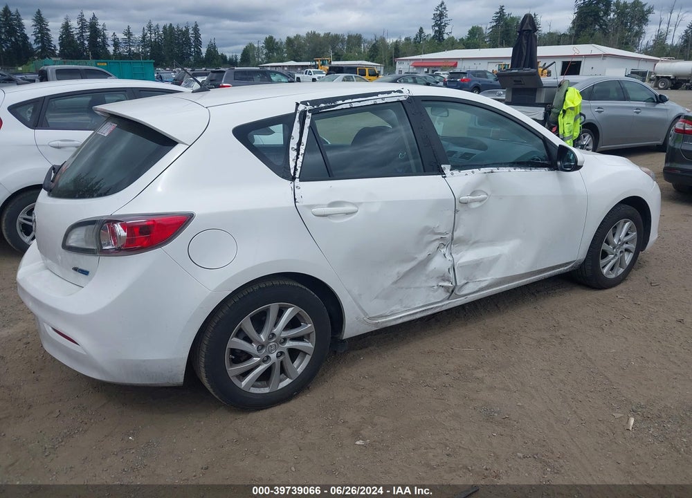 2012 MAZDA 3 I TOURING VIN: JM1BL1L89C1599812