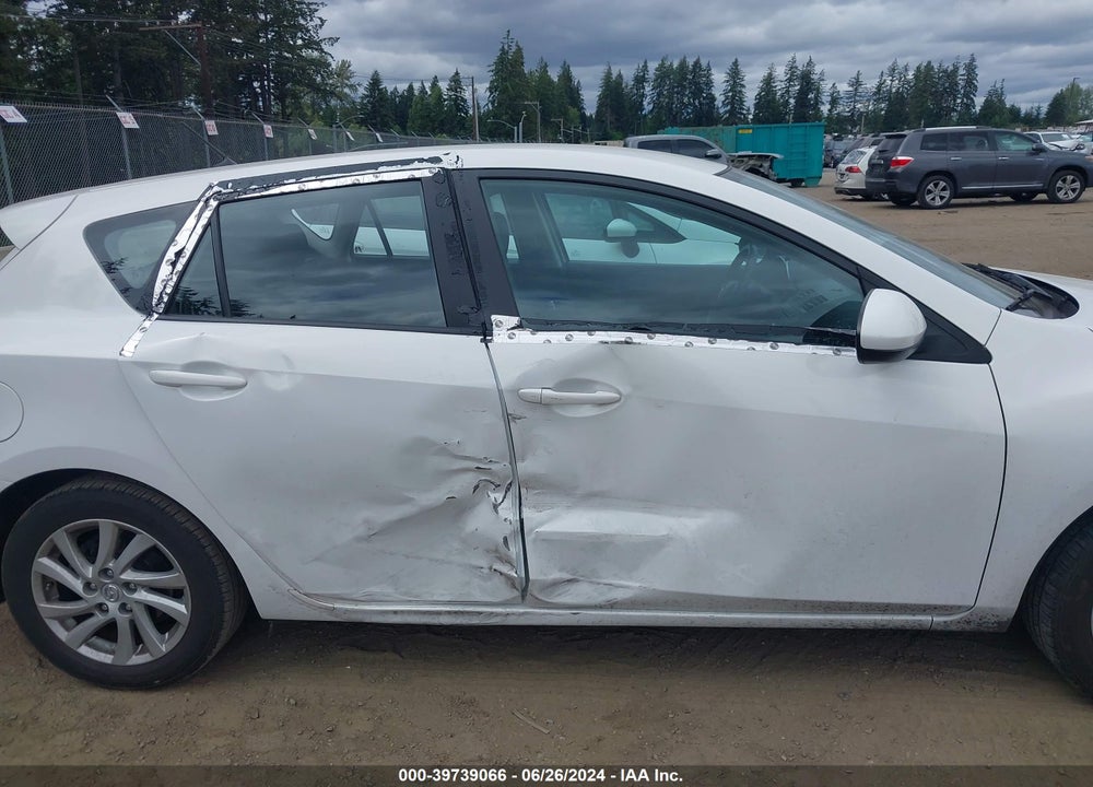 2012 MAZDA 3 I TOURING VIN: JM1BL1L89C1599812