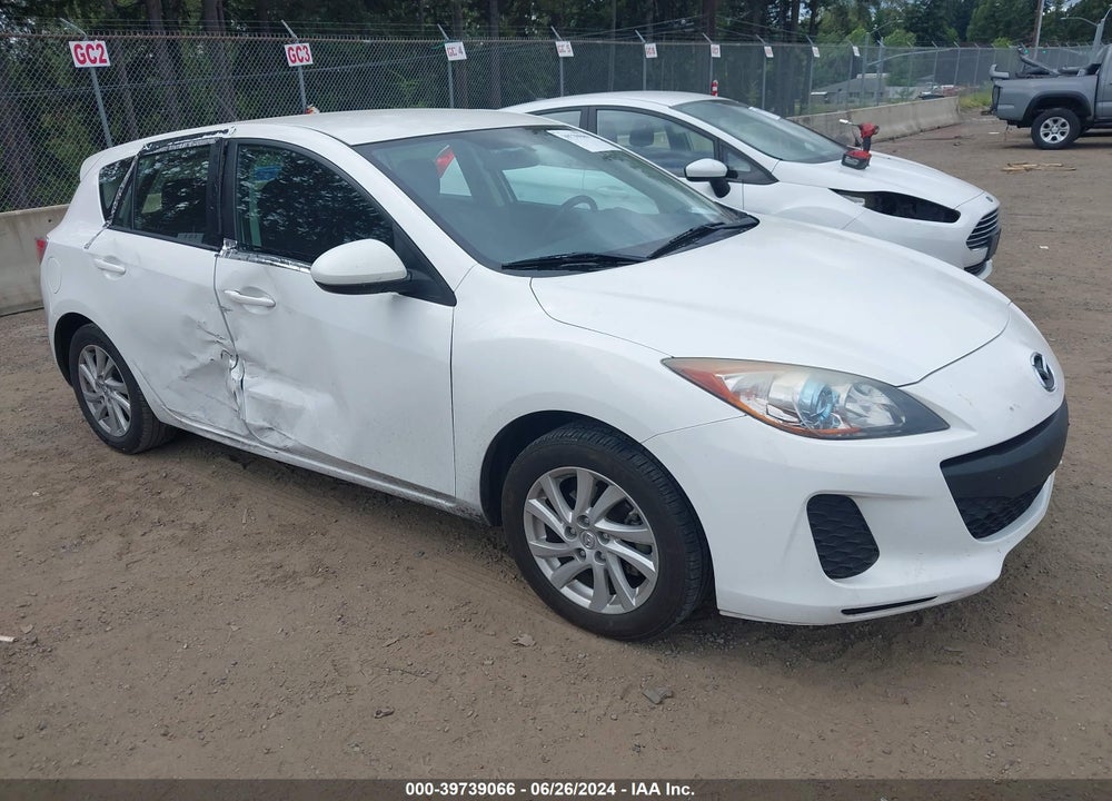 2012 MAZDA 3 I TOURING VIN: JM1BL1L89C1599812