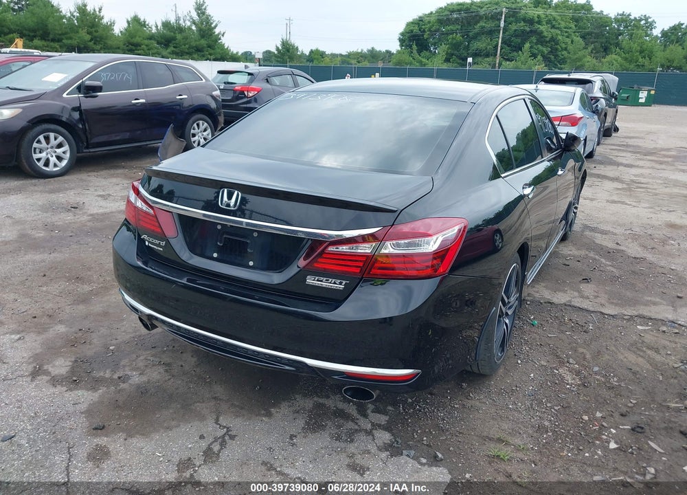 2017 HONDA ACCORD SPORT SE VIN: 1HGCR2F11HA127068