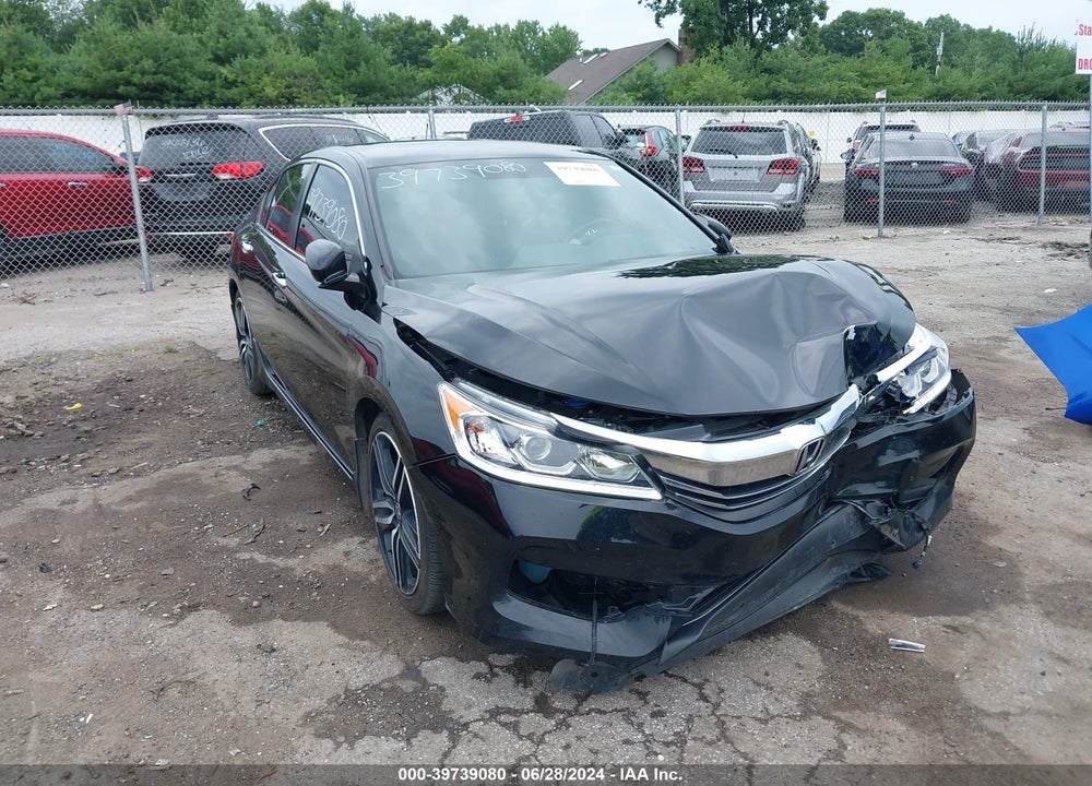 2017 HONDA ACCORD SPORT SE VIN: 1HGCR2F11HA127068