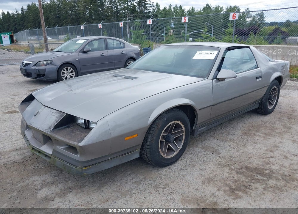 1984 CHEVROLET CAMARO VIN: 1G1AP87G0EL187076