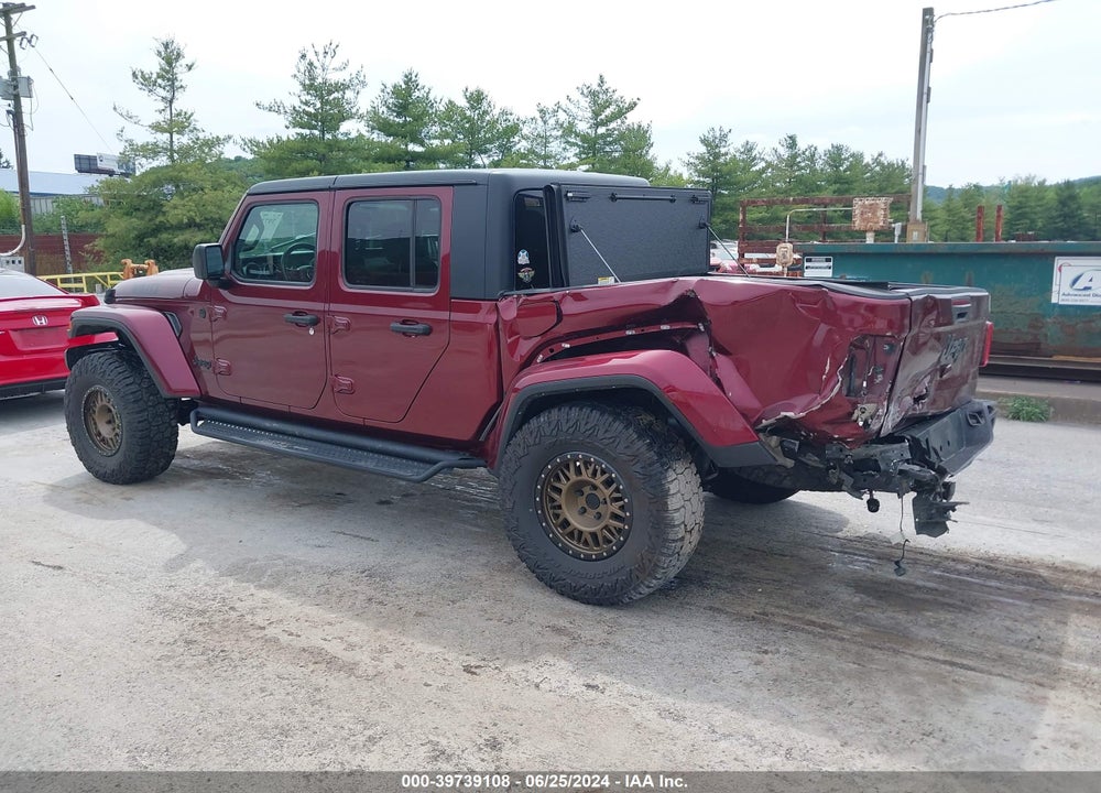 2021 JEEP GLADIATOR WILLYS 4X4 VIN: 1C6HJTAG3ML572477