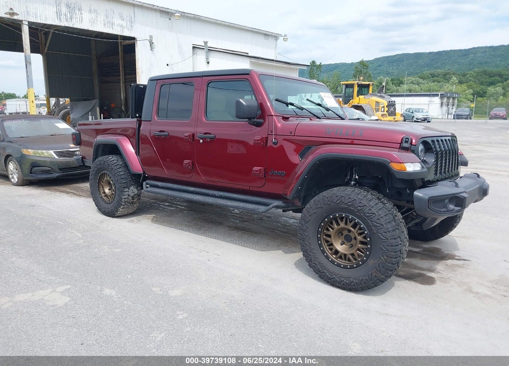 2021 JEEP GLADIATOR WILLYS 4X4 VIN: 1C6HJTAG3ML572477