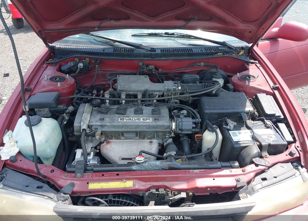 1993 TOYOTA COROLLA LE VIN: 2T1AE00E7PC029013