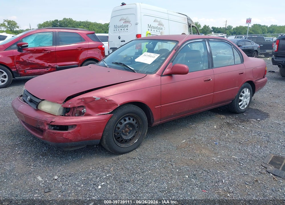 1993 TOYOTA COROLLA LE VIN: 2T1AE00E7PC029013