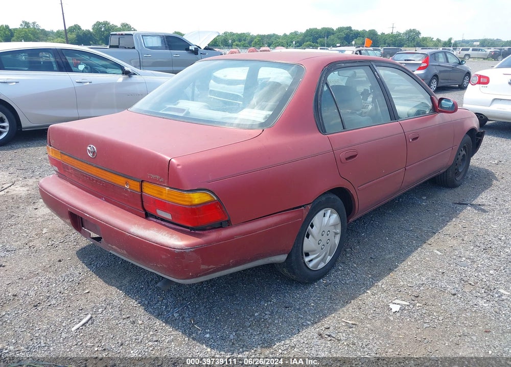 1993 TOYOTA COROLLA LE VIN: 2T1AE00E7PC029013
